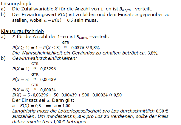 Stochastik Erwartungswert Lösungen zum Aufgabensatz 4 Blatt 2/2 Fortgeschritten Bild 1 (Graphik A2209L01)/© by www.fit-in-mathe-online.de