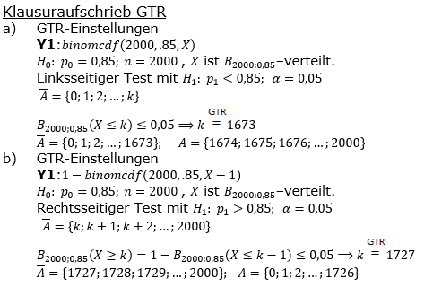 Stochastik Signifikanztest Lösungen zum Aufgabensatz 4 Blatt 2/2 Fortgeschritten Bild 2 (Graphik A2204L02)/© by www.fit-in-mathe-online.de