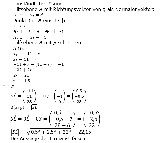 Vektorgeometrie Vermischte Aufgaben - Training Lösungen zum Aufgabensatz 01 Blatt 02 Bild A0201L07/© by www.fit-in-mathe-online.de
