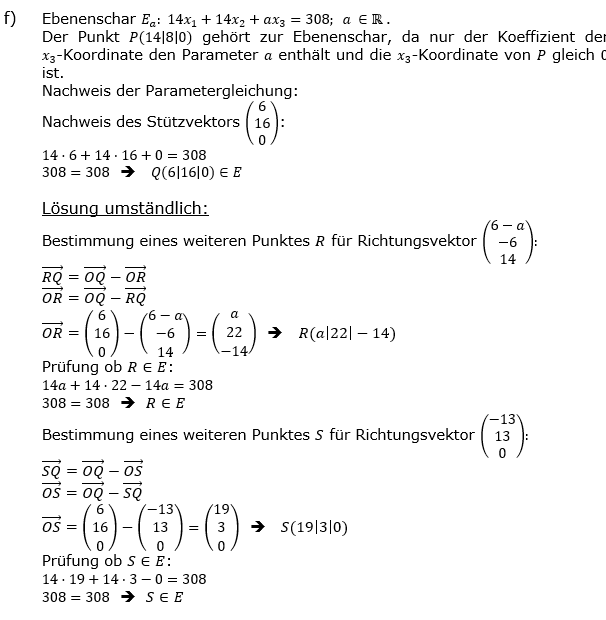 Vektorgeometrie Vermischte Aufgaben - Training Lösungen zum Aufgabensatz 01 Blatt 02 Bild A0201L10/© by www.fit-in-mathe-online.de