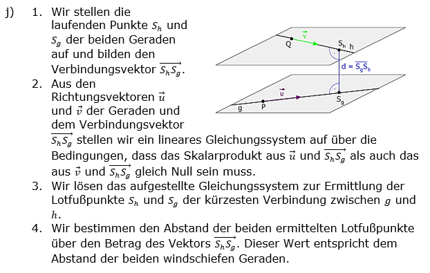 Vektorgeometrie Vermischte Aufgaben - Training Lösungen zum Aufgabensatz 01 Blatt 02 Bild A0201L15/© by www.fit-in-mathe-online.de